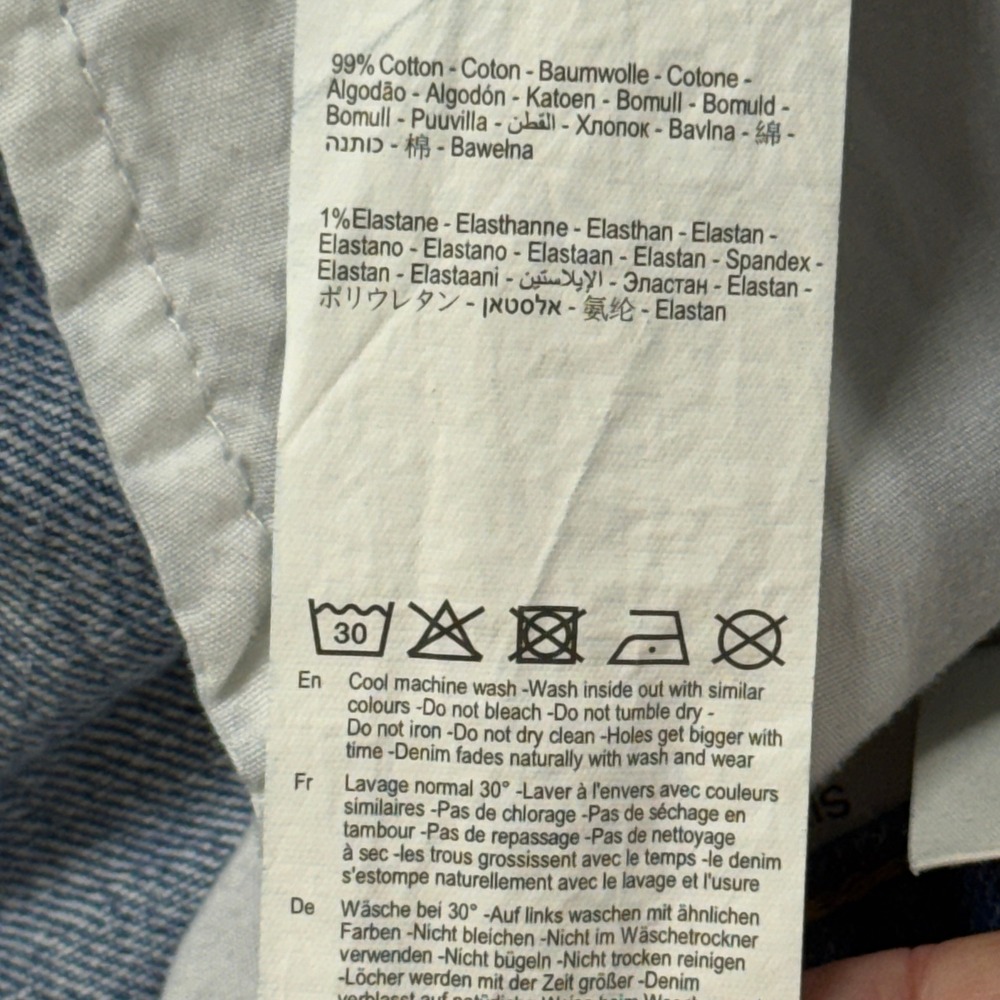 Rollas Dusters High Rise Slim Straight Leg Jeans Blue Size 27 Retro Classic EUC - Picture 13 of 15